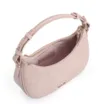 Bolsa De Mão Couro Croco Rosa - imagem 4