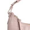 Bolsa De Mão Couro Croco Rosa - imagem 5