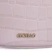Bolsa De Mão Couro Croco Rosa - imagem 6