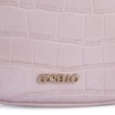 Bolsa De Mão Couro Croco Rosa - imagem 6