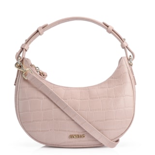 Couro Croco Rosa