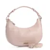 Bolsa De Mão Couro Croco Rosa - imagem 2