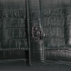 Bolsa De Mão Couro Croco Verde - imagem 5