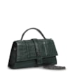 Bolsa De Mão Couro Croco Verde - imagem 2