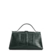 Bolsa De Mão Couro Croco Verde - imagem 3