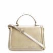 Bolsa De Mão Couro Dourado - imagem 1