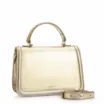 Bolsa De Mão Couro Dourado - imagem 2