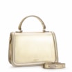 Bolsa De Mão Couro Dourado - imagem 2