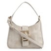 Bolsa De Mão Couro Estonado Off White - imagem 1