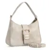 Bolsa De Mão Couro Estonado Off White - imagem 2