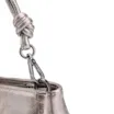 Bolsa De Mão Couro Estonado Prata - imagem 5