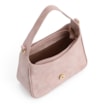 Bolsa De Mão Couro Estonado Rosa - imagem 4