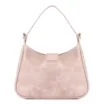 Bolsa De Mão Couro Estonado Rosa - imagem 3