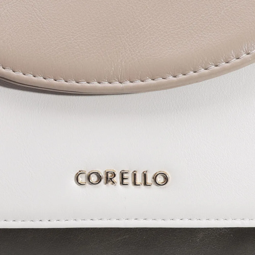 Bolsa De Mão Couro Kaki/Taupe/Nuvem - imagem 7