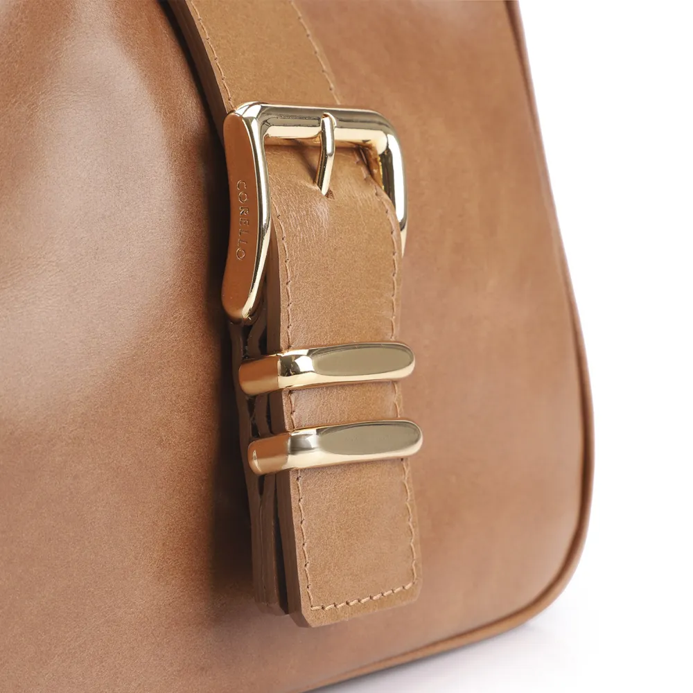 Bolsa De Mão Couro Marrom - imagem 5