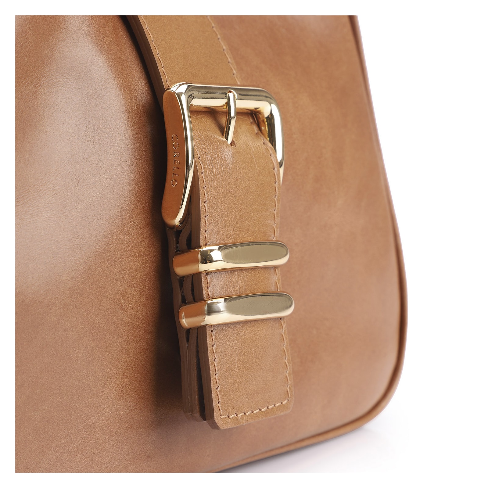 Bolsa De Mão Couro Marrom