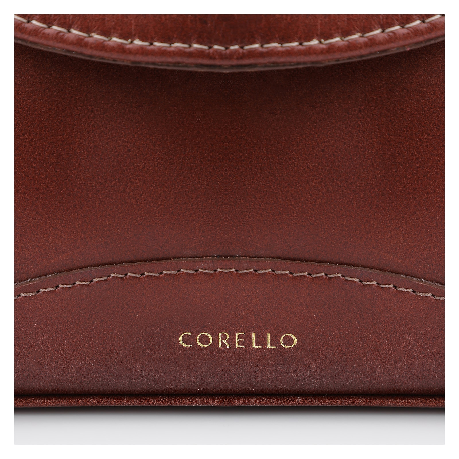 Bolsa De Mão Couro Marrom