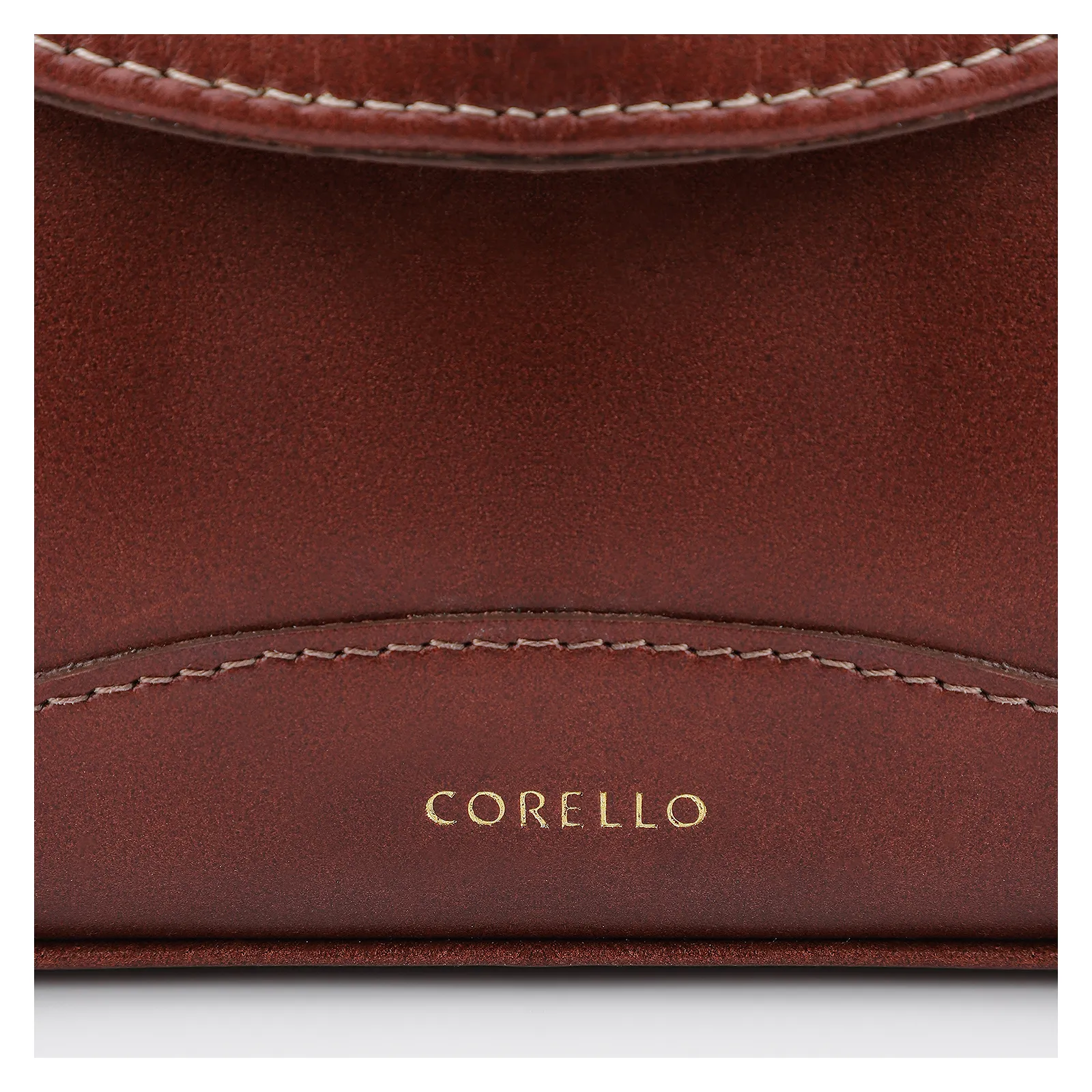 Bolsa De Mão Couro Marrom