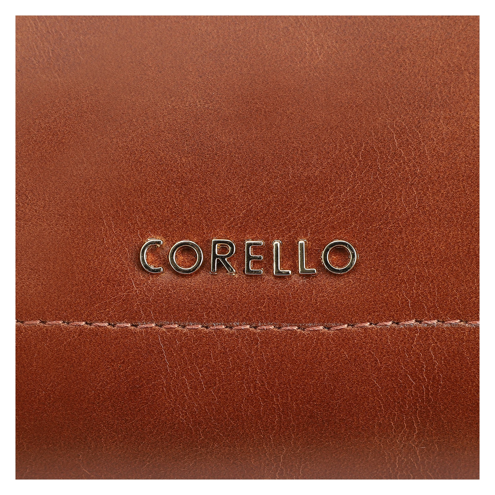 Bolsa De Mão Couro Marrom