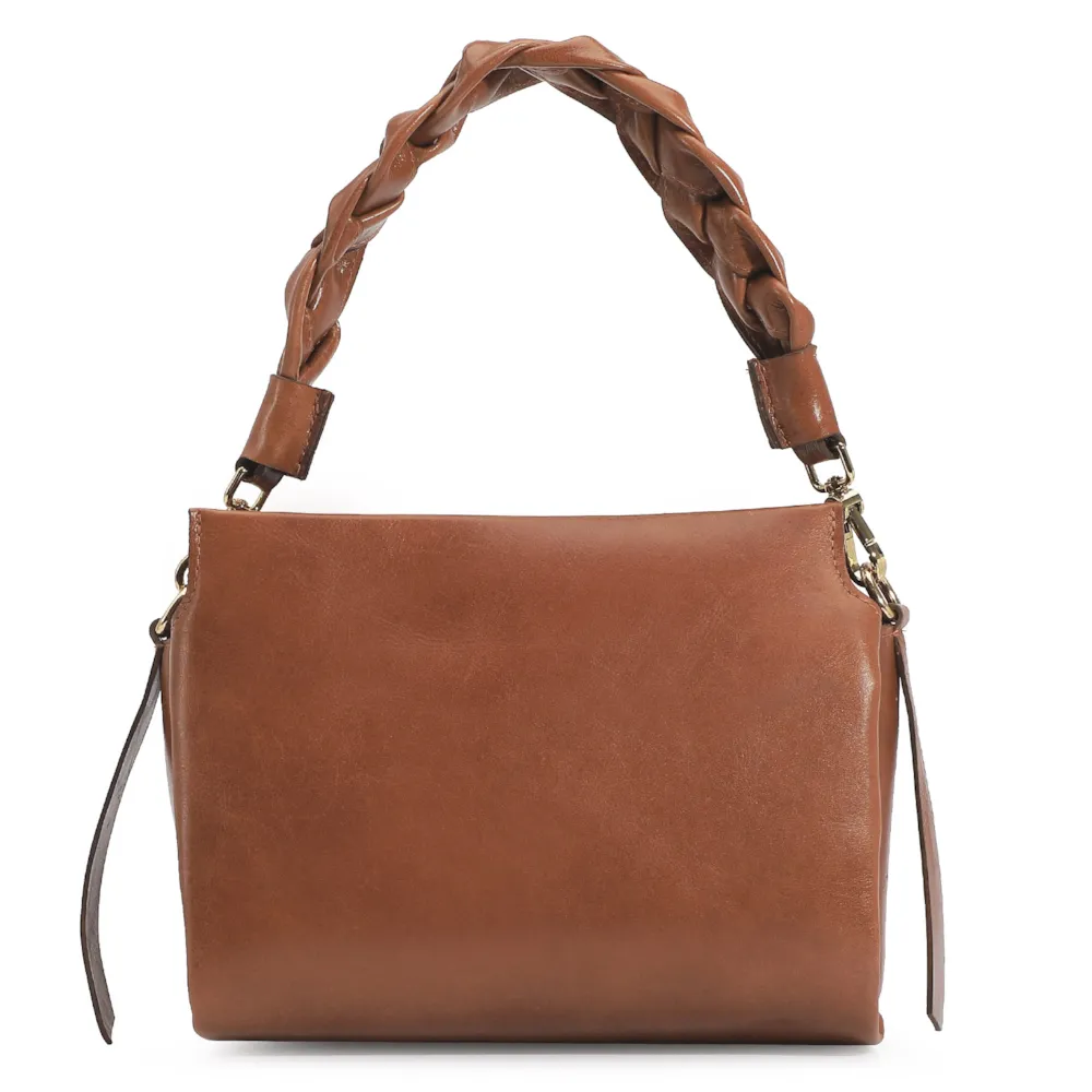 Bolsa De Mão Couro Marrom - imagem 3