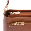 Bolsa De Mão Couro Marrom - imagem 5