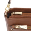 Bolsa De Mão Couro Marrom - imagem 5
