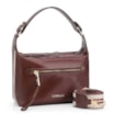 Bolsa De Mão Couro Marrom - imagem 2
