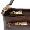 Bolsa De Mão Couro Marrom - imagem 5