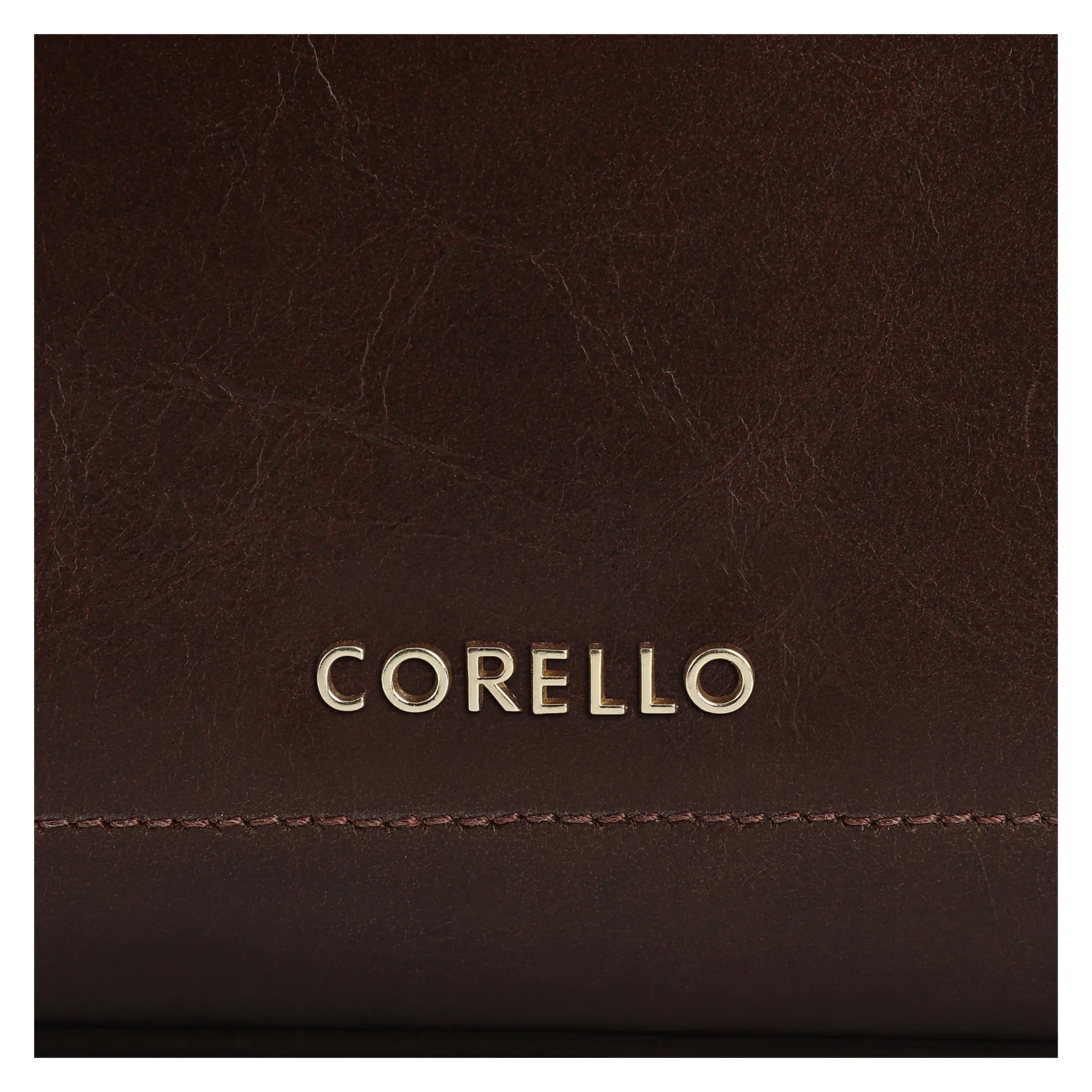 Bolsa De Mão Couro Marrom