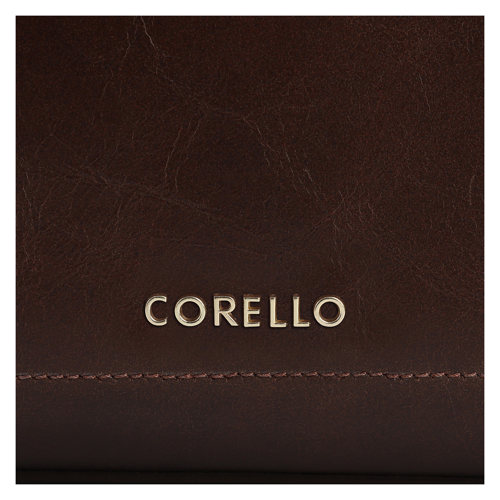 Bolsa De Mão Couro Marrom