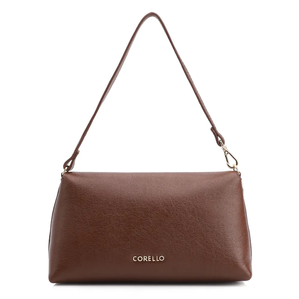 Bolsa De Mão Couro Marrom - imagem 3