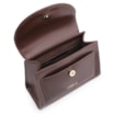 Bolsa De Mão Couro Marrom/Alça Alt Tartaruga - imagem 4