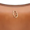 Bolsa De Mão Couro Marrom Claro - imagem 7