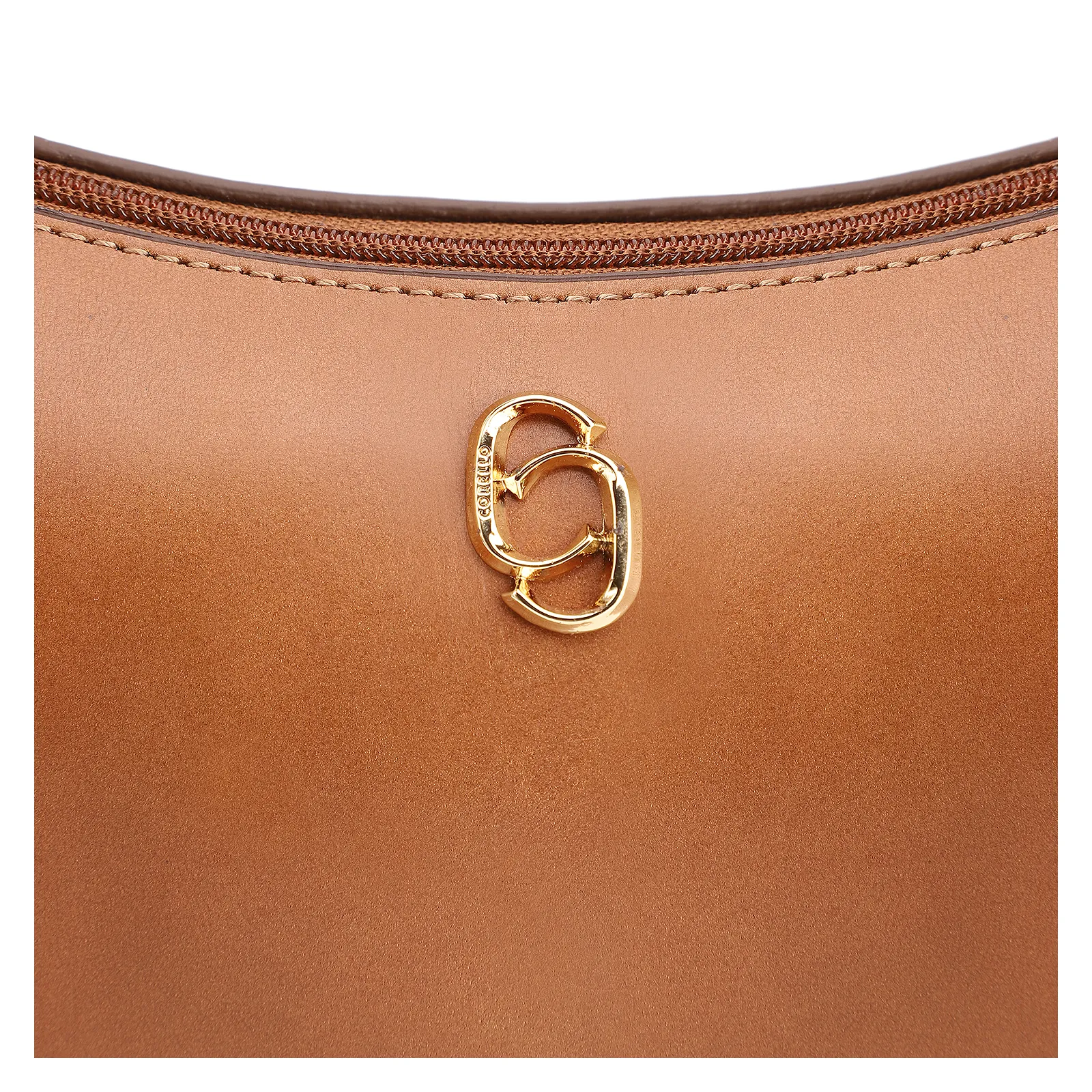 Bolsa De Mão Couro Marrom Claro