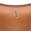 Bolsa De Mão Couro Marrom Claro - imagem 7
