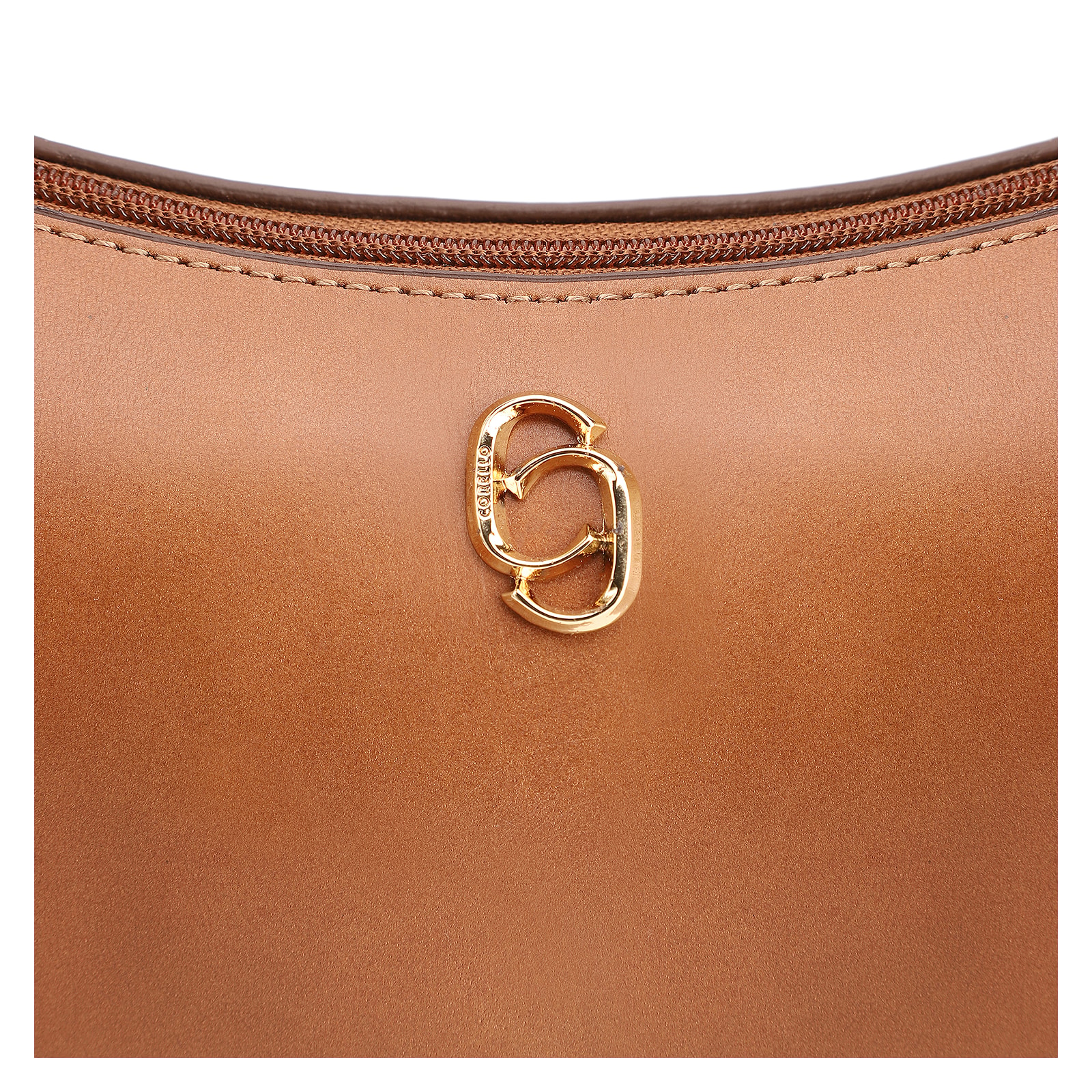 Bolsa De Mão Couro Marrom Claro