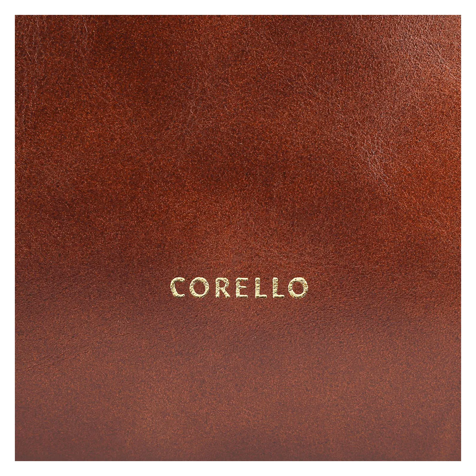 Bolsa De Mão Couro Marrom / Preto