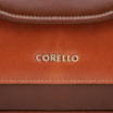 Bolsa De Mão Couro Marrrom Escuro e Marrom Claro - imagem 7