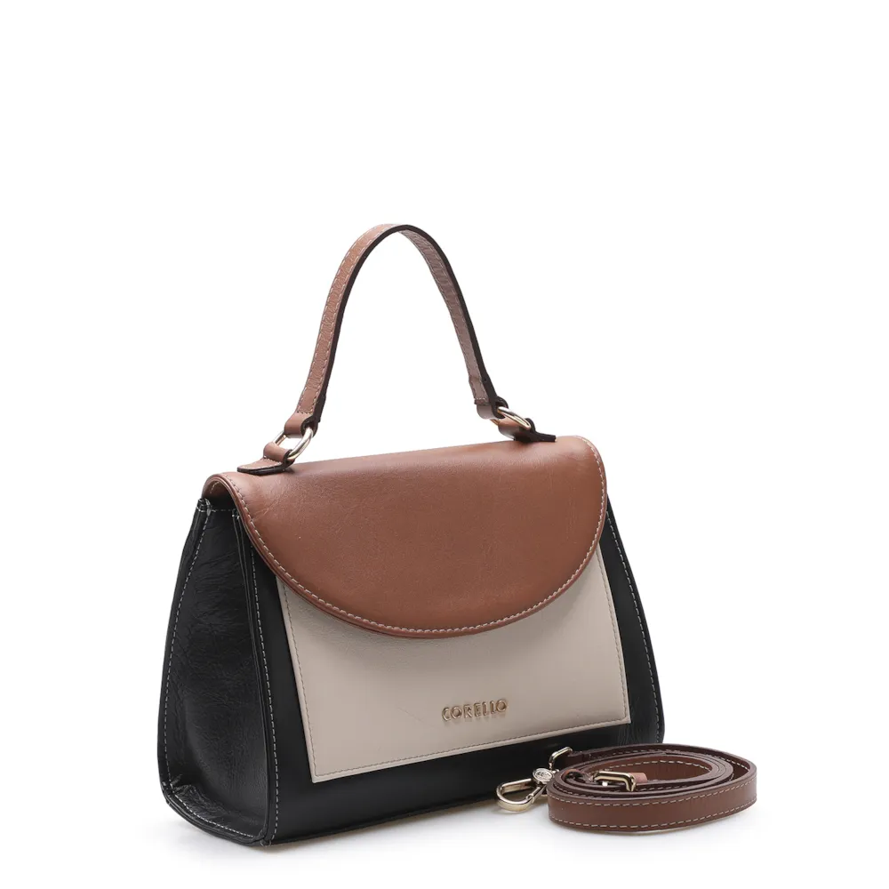 Bolsa De Mão Couro Multicolorido - imagem 3