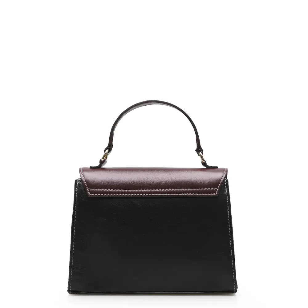 Bolsa De Mão Couro Multicolorido - imagem 3