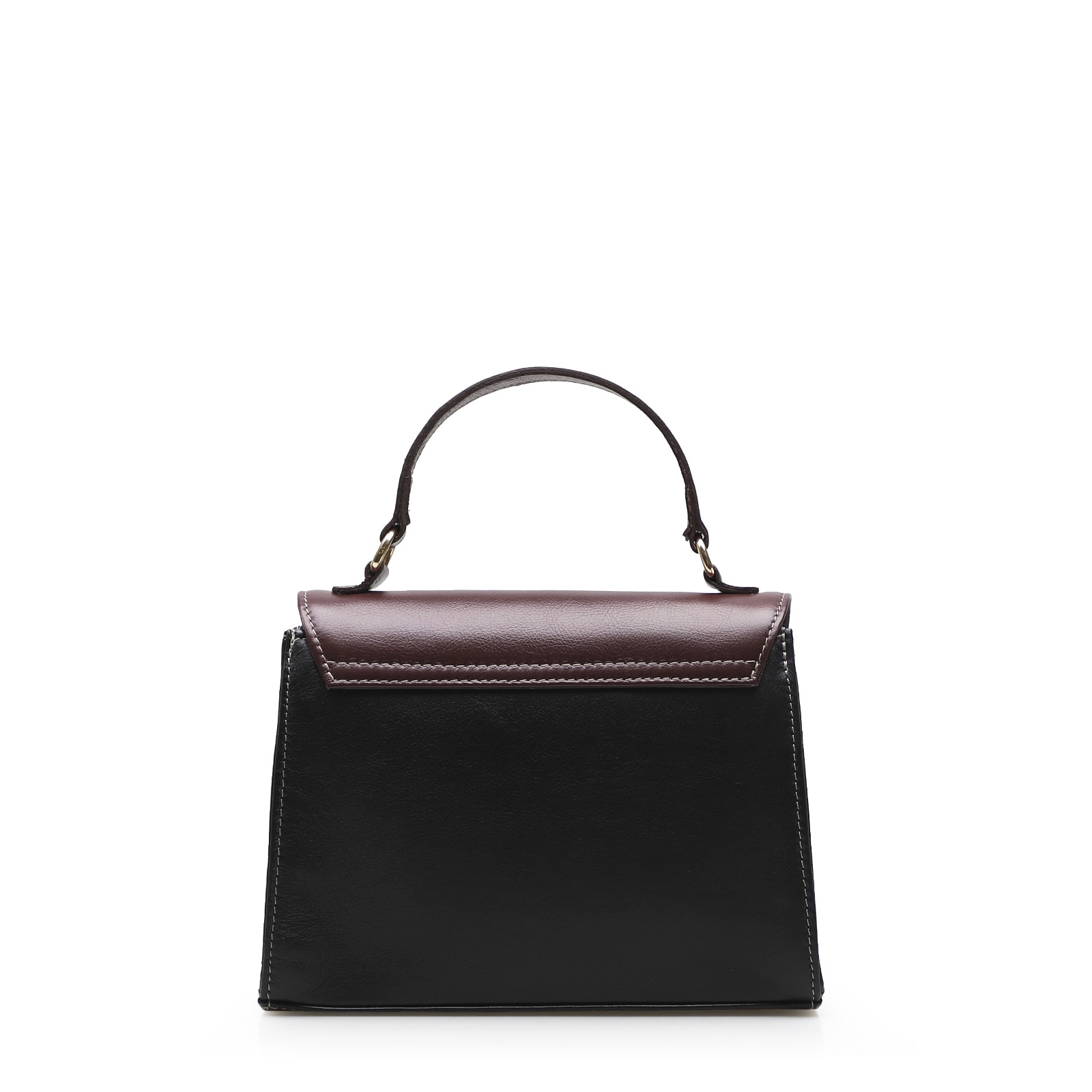 Bolsa De Mão Couro Multicolorido