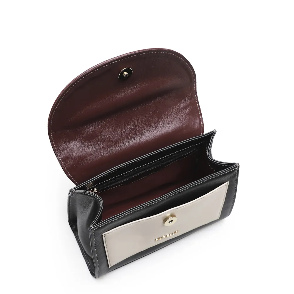 Bolsa De Mão Couro Multicolorido - imagem 4