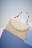 Bolsa De Mão Couro Off White - imagem 6
