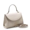 Bolsa De Mão Couro Off White - imagem 2