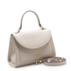 Bolsa De Mão Couro Off White - imagem 2