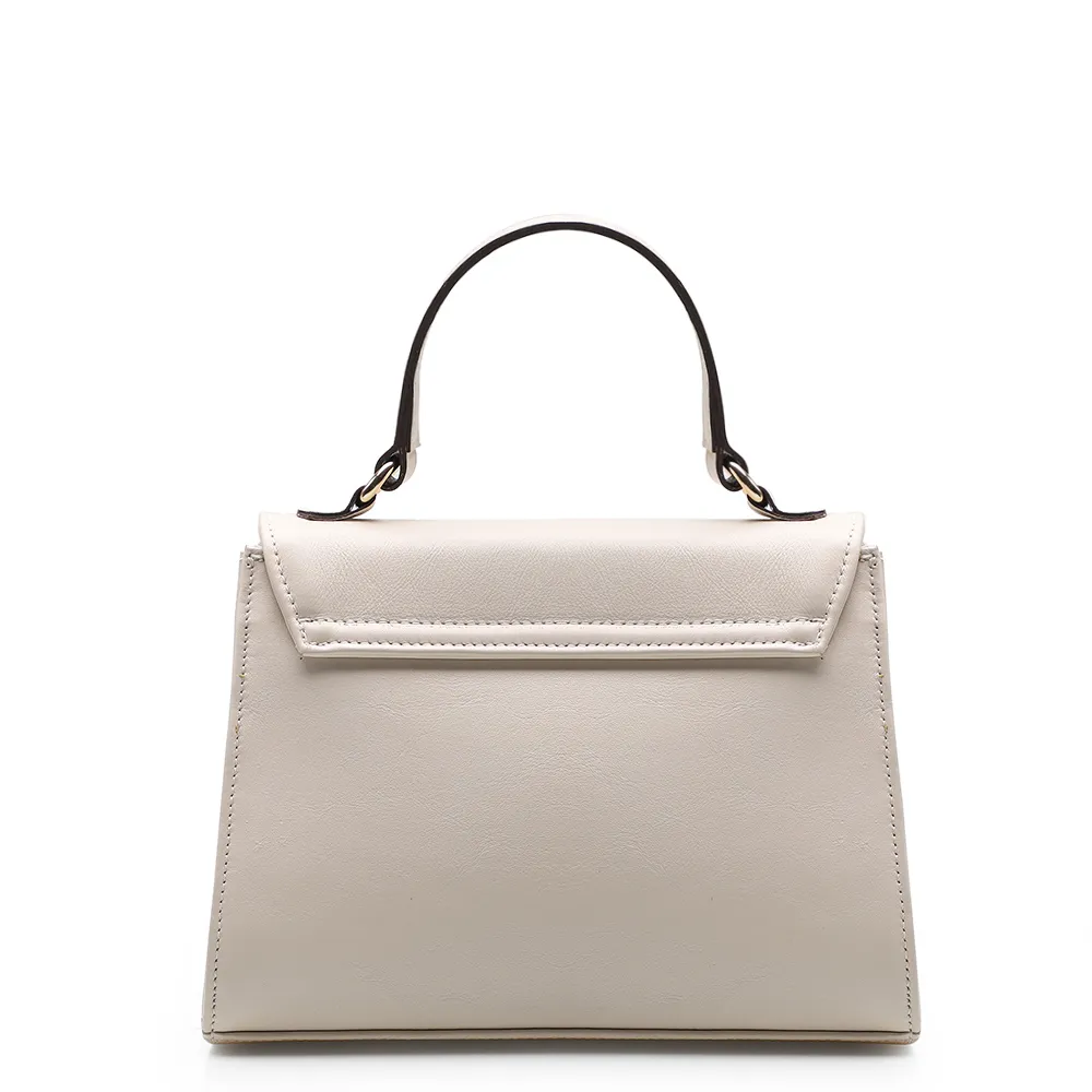 Bolsa De Mão Couro Off White - imagem 3