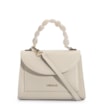 Bolsa De Mão Couro Off White - imagem 1