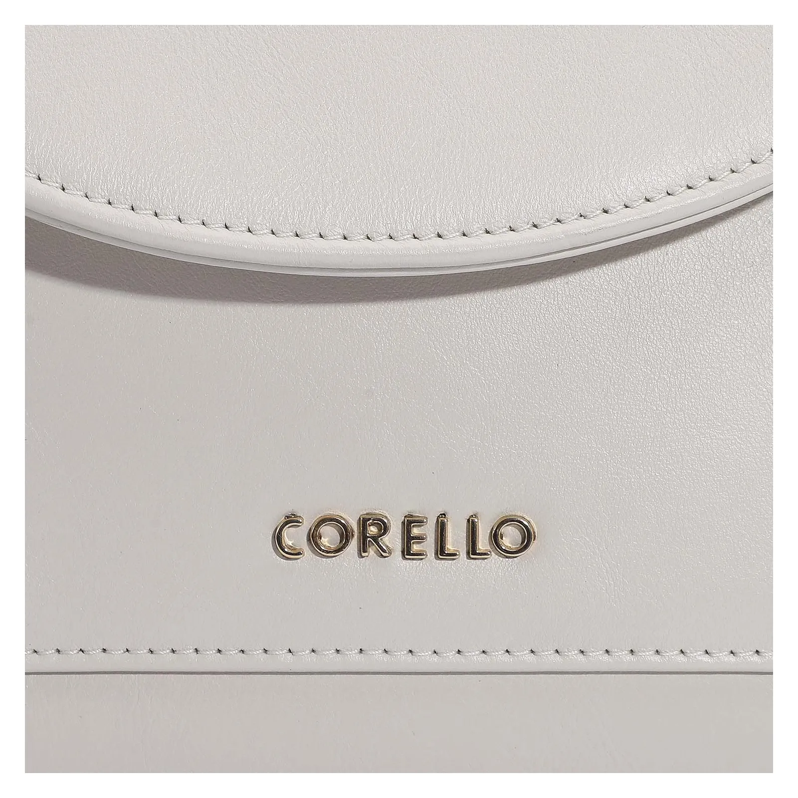 Bolsa De Mão Couro Off White