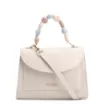 Bolsa De Mão Couro Off White - imagem 1