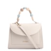 Bolsa De Mão Couro Off White - imagem 1